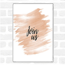 Watercolour join quote - us,