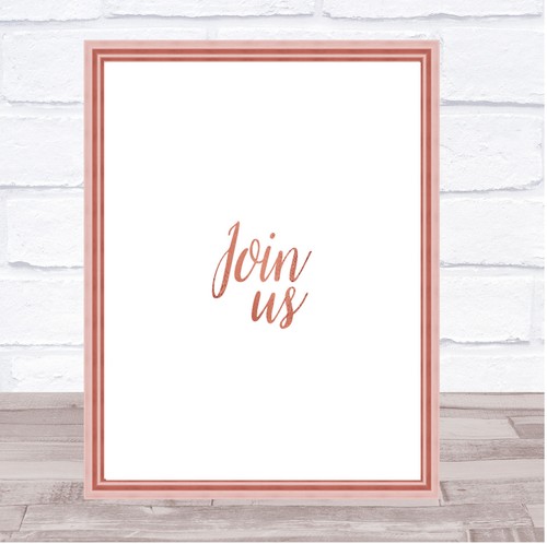 Join quote print - print, poster