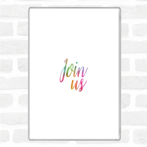 Join rainbow quote jumbo - join, us