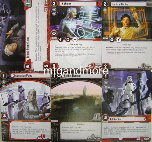 Star wars lcg objective set - wars,