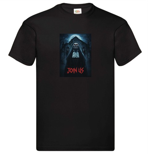 Goth shirt evil satanic nun - goth, t-shirt